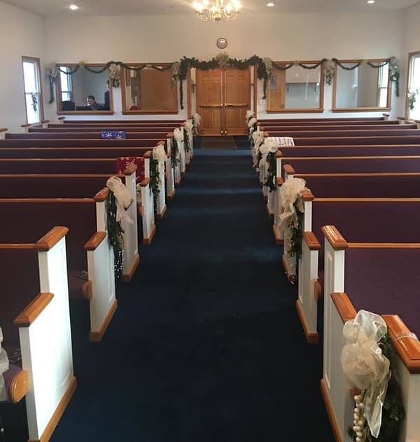 Hanging of the Greens at Bethany Baptist Church, 2020